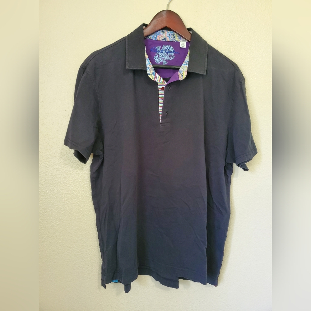 Robert Graham Men's Black 2XL shirt